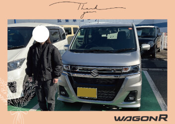 F様ワゴンR納車☆彡
